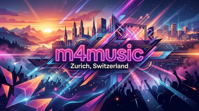 m4music Festival 2027 in Zurich, Switzerland – Pop, Electronic & Hip Hop Showcase