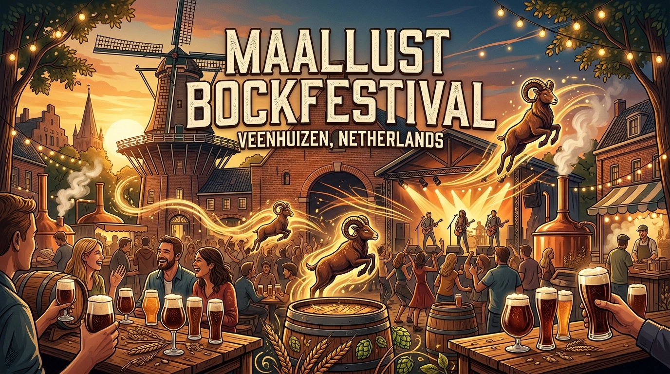 Maallust Bockfestival in Veenhuizen (Niederlande) 2026: Termine, Tickets & Bockbier
