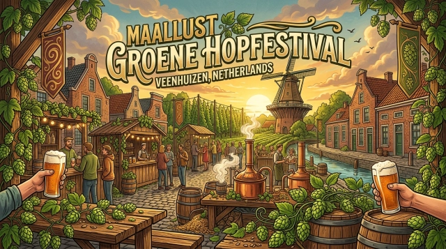 Maallust Groene Hopfestival 2026 in Veenhuizen (Niederlande) – Tickets, Termine & Frischhopfen