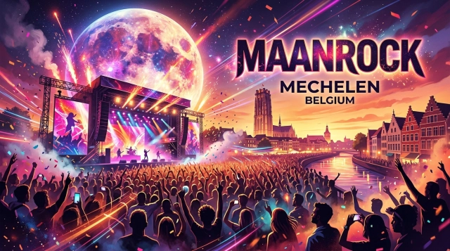 Maanrock 2027 in Mechelen, Belgium – Free City Rock & Pop Festival