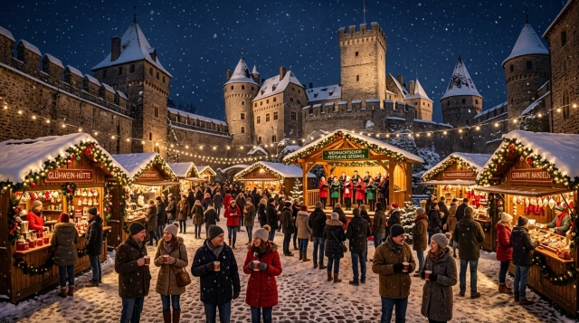 Märchenhafte Schlossweihnacht in Zschopau 2026 – Markt & Programm