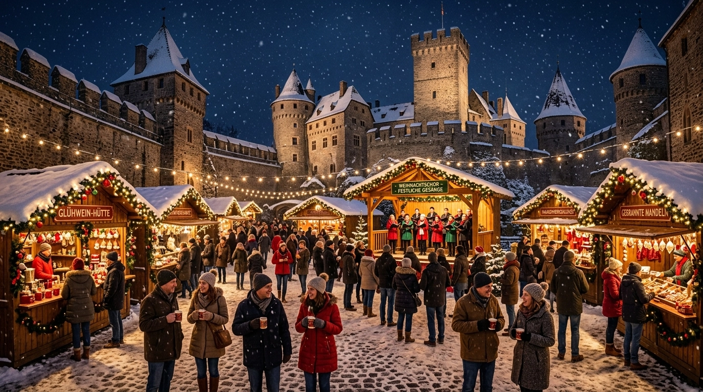 Märchenhafte Schlossweihnacht in Zschopau 2026 – Markt & Programm