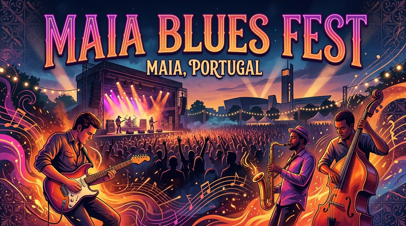 Maia Blues Fest 2027 – Kostenloses Blues-Festival in Maia