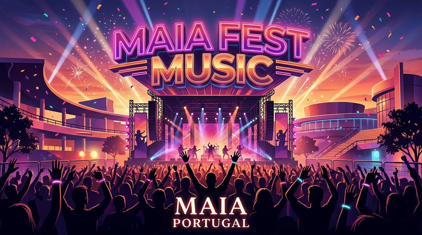 Maia Fest Music 2027 – Portugiesische Live-Musik im Fórum da Maia