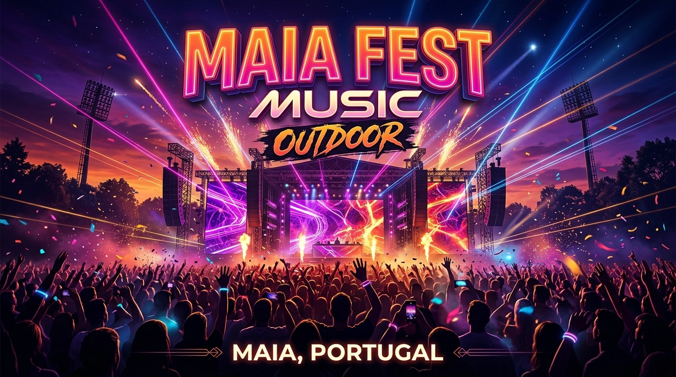Maia Fest Music Outdoor 2026–2027 – Kostenloses Open-Air in Maia