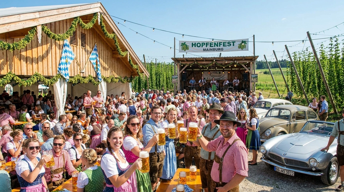 Mainburger Hopfenfest 2027 – Hop & Beer Festival in the Hallertau