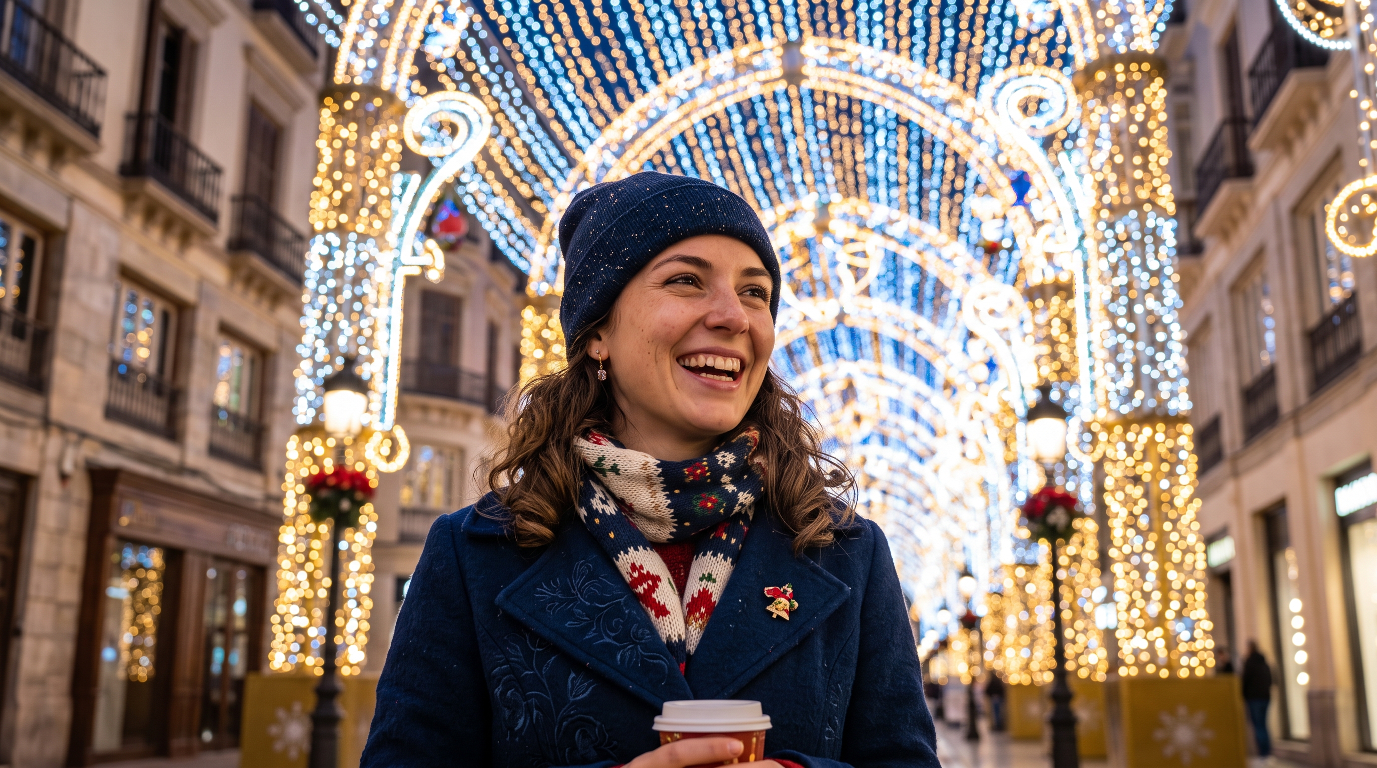 Weihnachtsmarkt & Lichtershow Málaga 2026 – Calle Larios Programm
