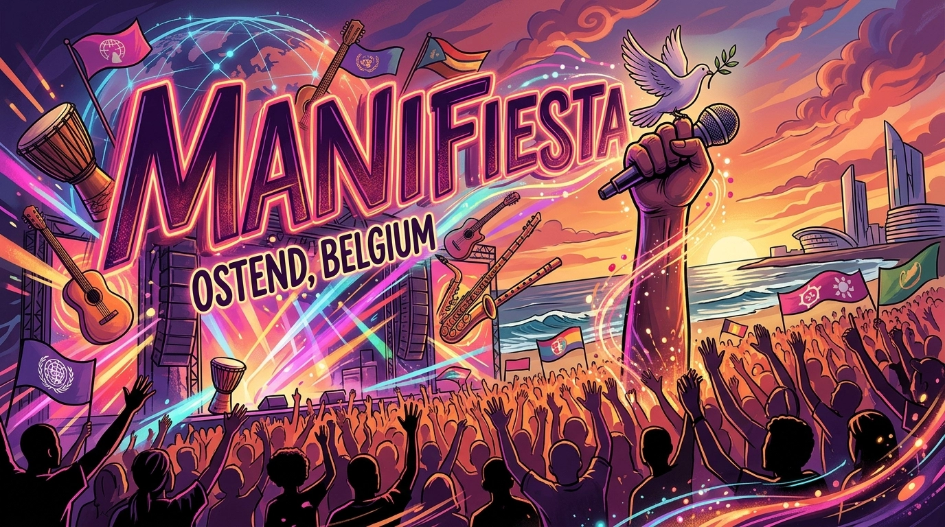 ManiFiesta 2027 in Ostende (Belgien) – Festival der Solidarität, Musik & Debatten