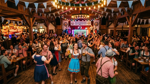 Marstall DJ Stage Oktoberfest 2026 mit Rene Willing in Gotha