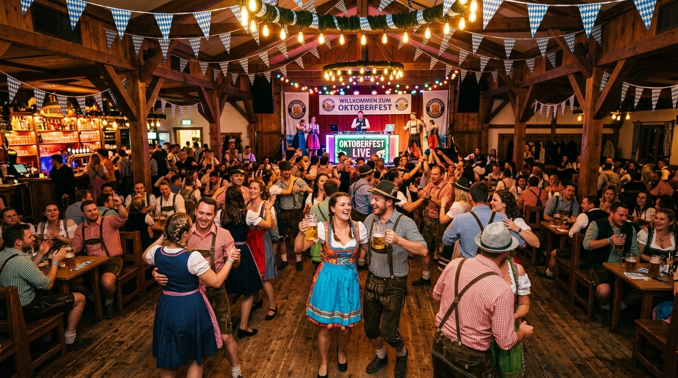 Marstall DJ Stage Oktoberfest 2026 mit Rene Willing in Gotha