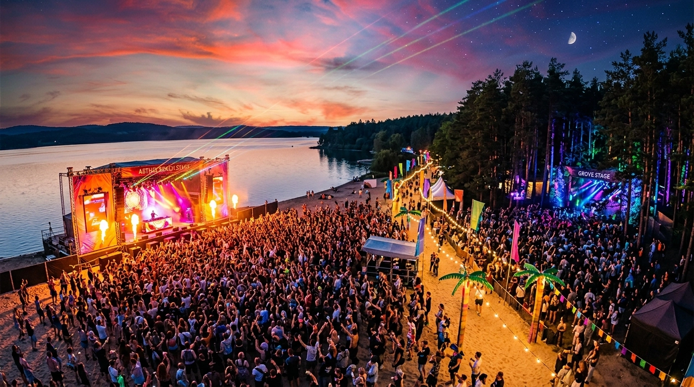 Marvellous Island 2027: Electro Festival am See bei Paris