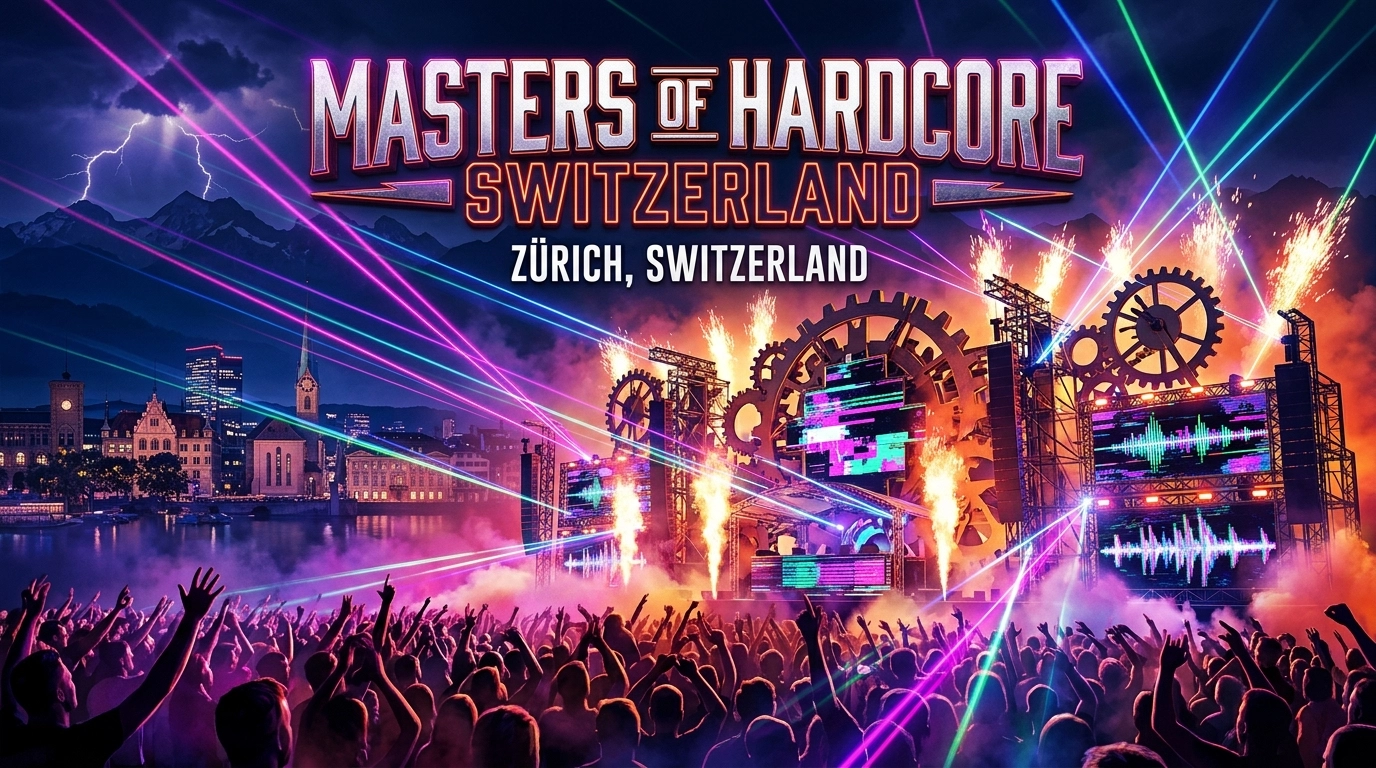 Masters of Hardcore Zürich 2026: Hardcore Techno Event in der Halle 622