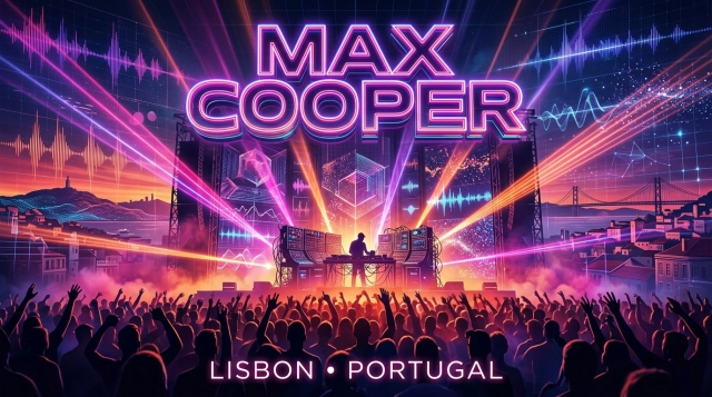 Max Cooper 2026 – Audiovisuelles Konzert in Lissabon