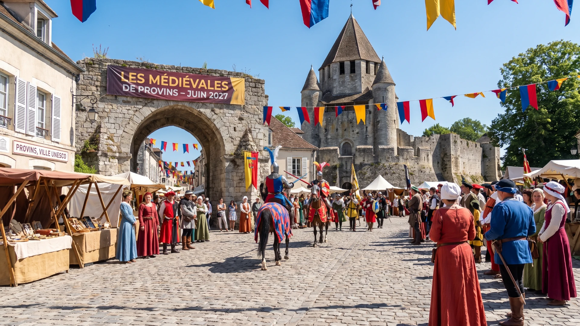 Médiévales de Provins 2027 – Mittelaltermarkt, Programm & Besuchertipps