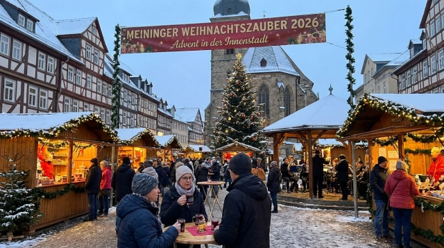 Meininger Weihnachtszauber 2026: Advent in der Meininger Innenstadt