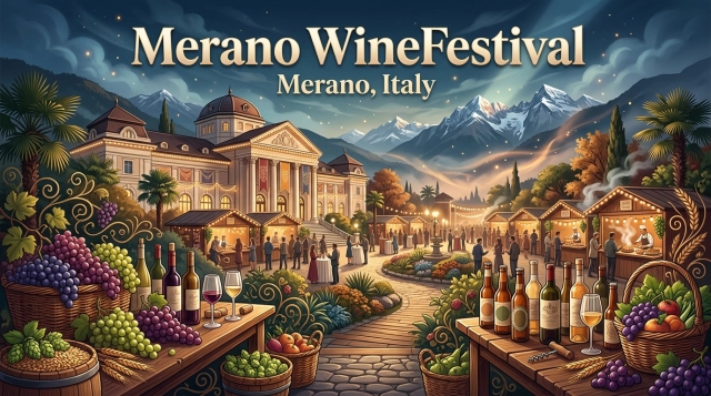 Merano WineFestival 2026: Wein und Genussfestival im Kurhaus