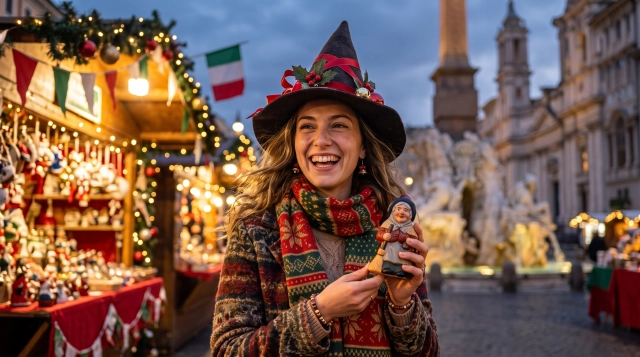 Weihnachtsmarkt Piazza Navona 2026 – Termine, Programm & La Befana