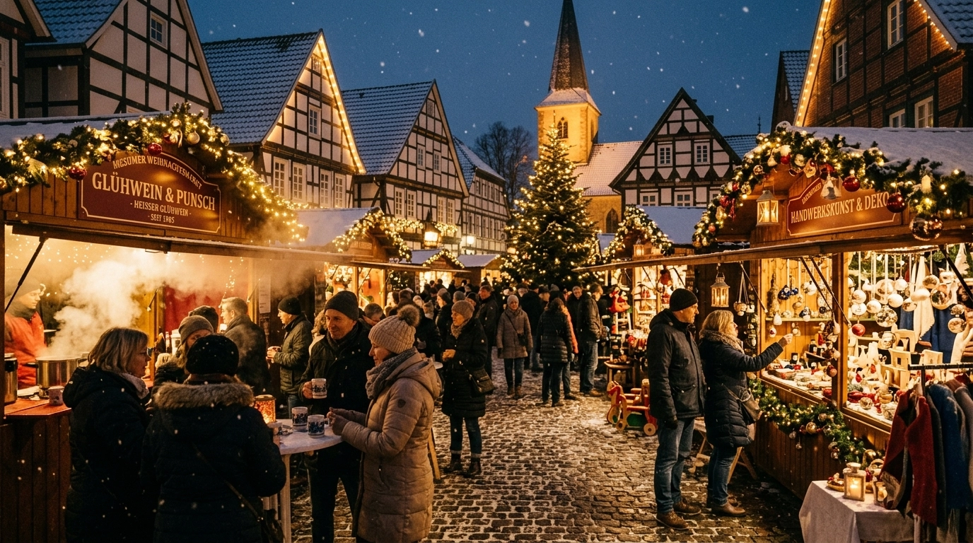 Mesumer Weihnachtsmarkt in Rheine (Deutschland) 2026: Termine, Programm & Tipps