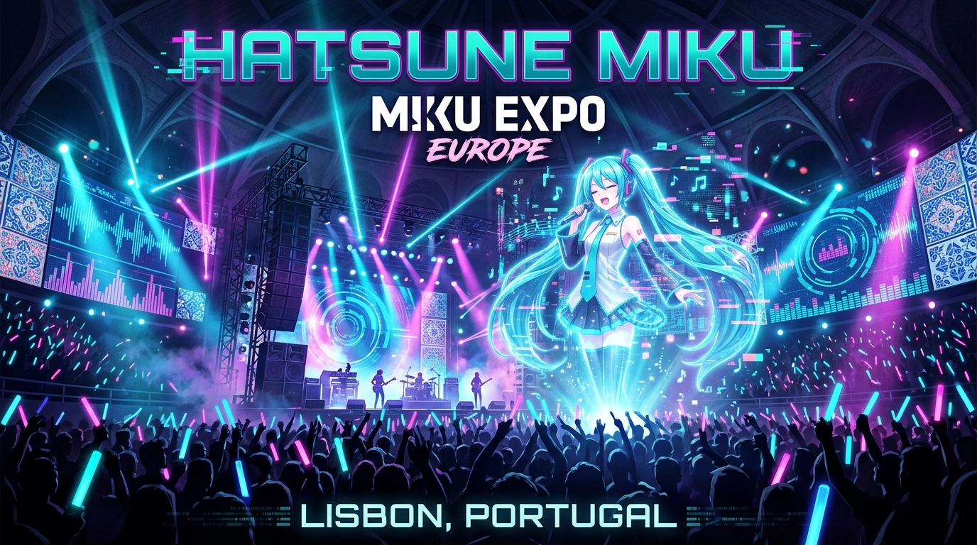 HATSUNE MIKU – Miku Expo 2026 Europe in Lisbon