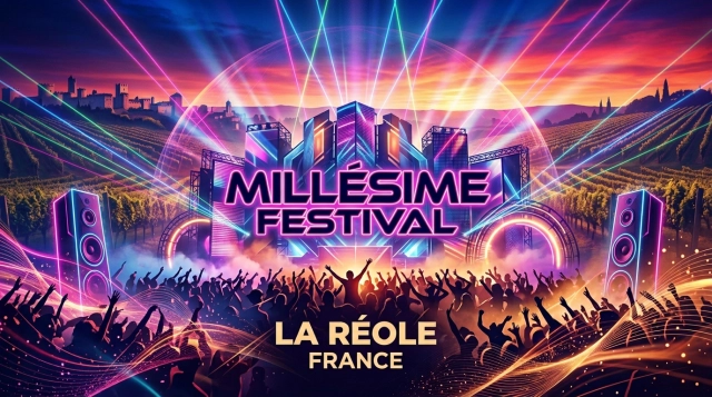 Millésime Festival 2027: Electronic Music in La Réole