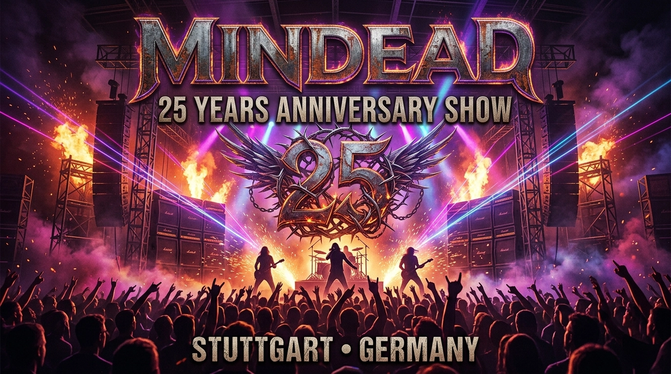 Mindead 25 Years Anniversary Show 2026 – Konzert in Stuttgart