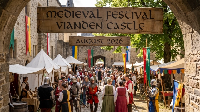 Mittelalterfest Burg Vianden 2027 (voraussichtlich) – Programm, Tickets & Tipps