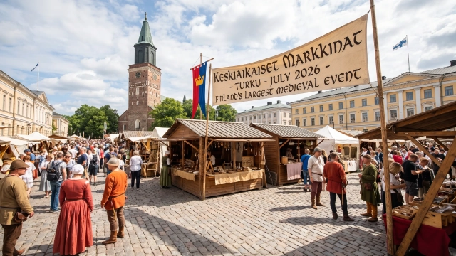 Mittelaltermarkt Turku 2027 – Finnlands größter Mittelaltermarkt
