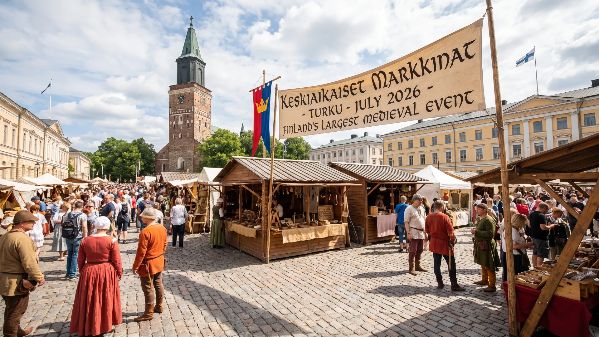 Mittelaltermarkt Turku 2026 – Finnlands größtes Mittelalterfest