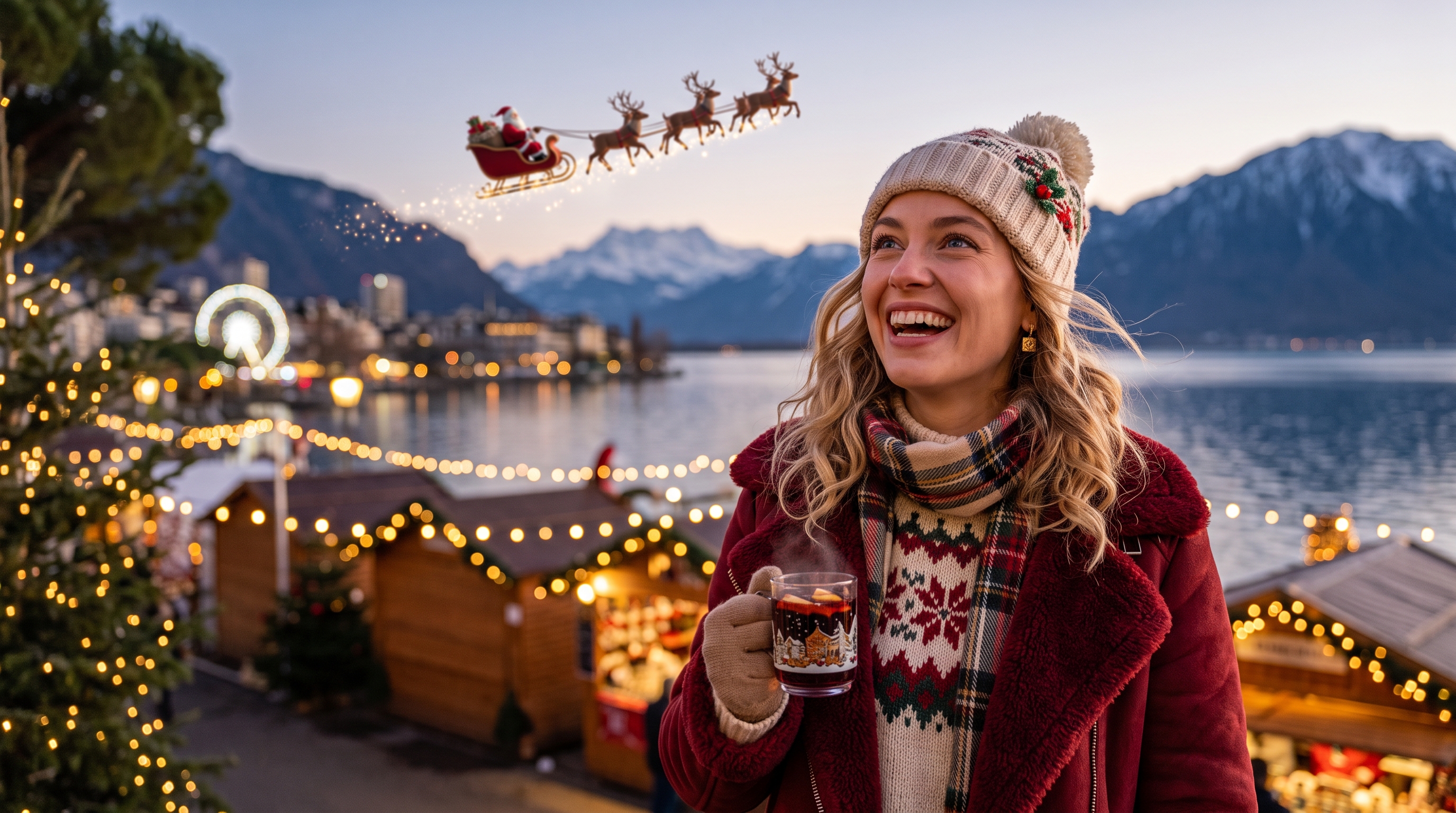 Montreux Noël 2026 – Weihnachtsmarkt am Genfersee, Programm & Tipps