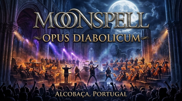 Moonspell – Opus Diabolicum 2026 – Symphonisches Gothic Metal in Alcobaça