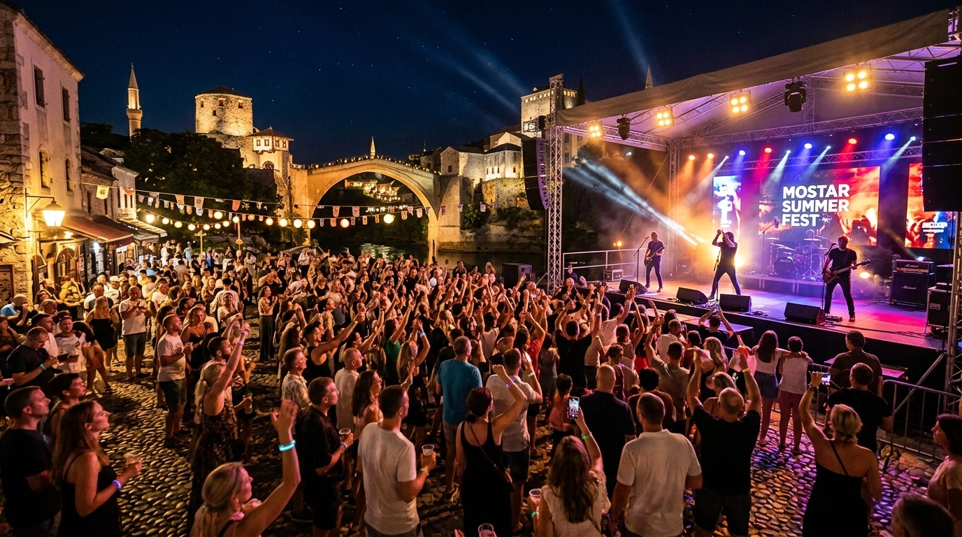 Mostar Blues & Rock Festival 2027: Musikfestival in Mostar