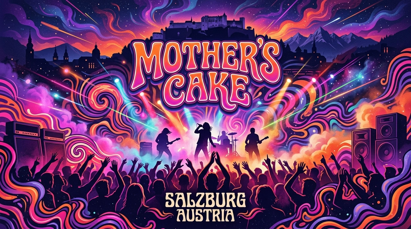 Mother's Cake 2026: Psychedelic Rock Konzert im Rockhouse Salzburg