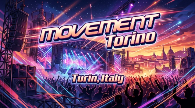 Movement Torino 2027: Techno Festival in Turin