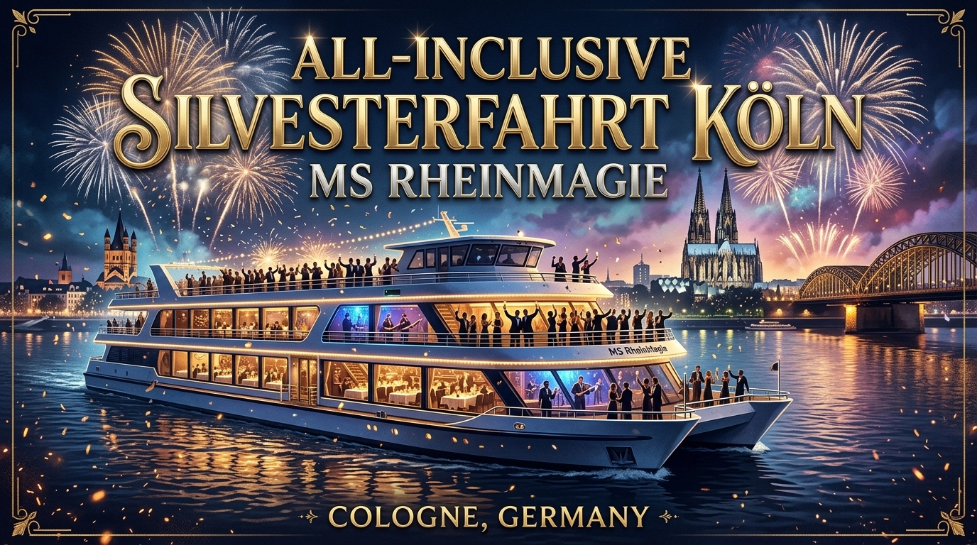 All-inclusive Silvesterfahrt MS RheinMagie 2026/2027 in Köln
