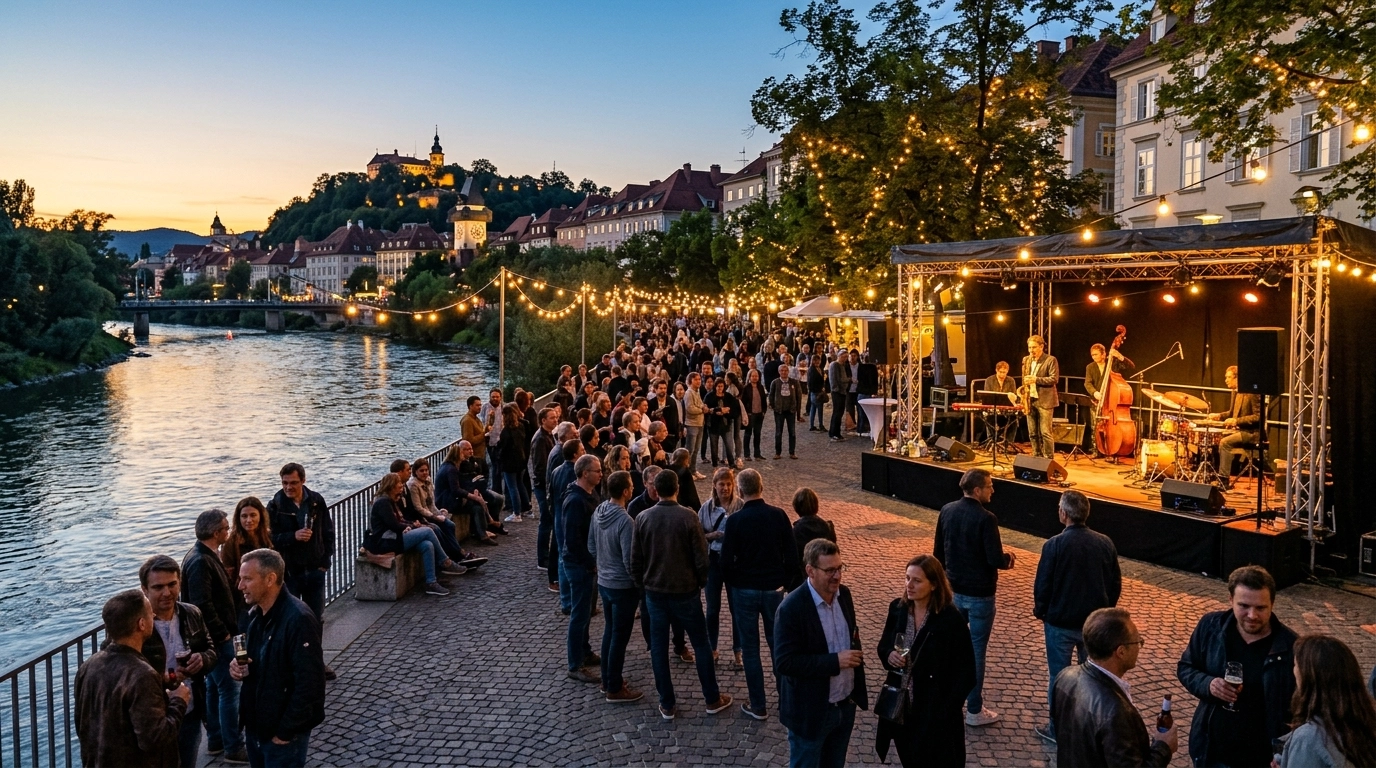Murszene Graz 2027: Weltmusik am Mariahilferplatz
