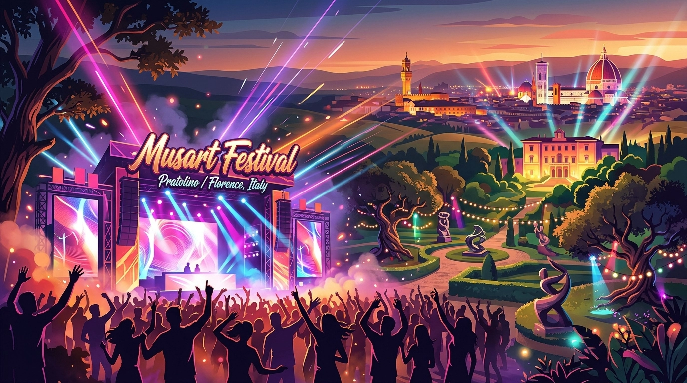 Musart Festival 2027 in Pratolino / Florenz (Italien) – Open-Air-Konzerte im Medici-Park