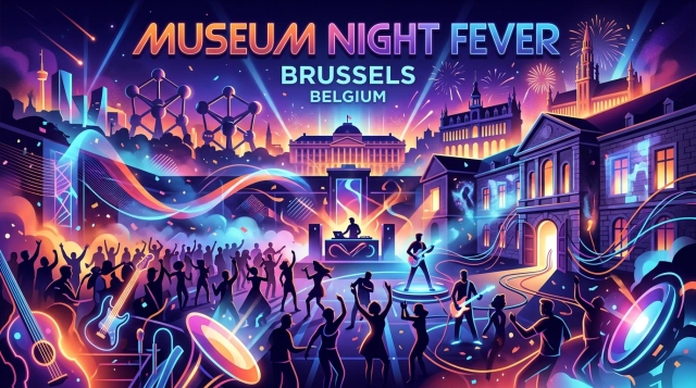 Museum Night Fever Brüssel 2026 – Museumsnacht mit DJ und Live-Musik