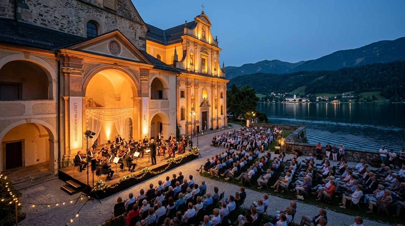 Musikwochen Millstatt 2027 in Millstatt (Österreich) – Klassik, Jazz & mehr am See