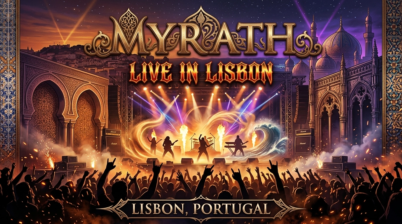 Myrath Live in Lissabon 2026 – Progressive Metal mit orientalischem Flair