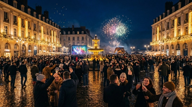 Silvester in Nantes 2026/2027 – Feiern, Programm und Events