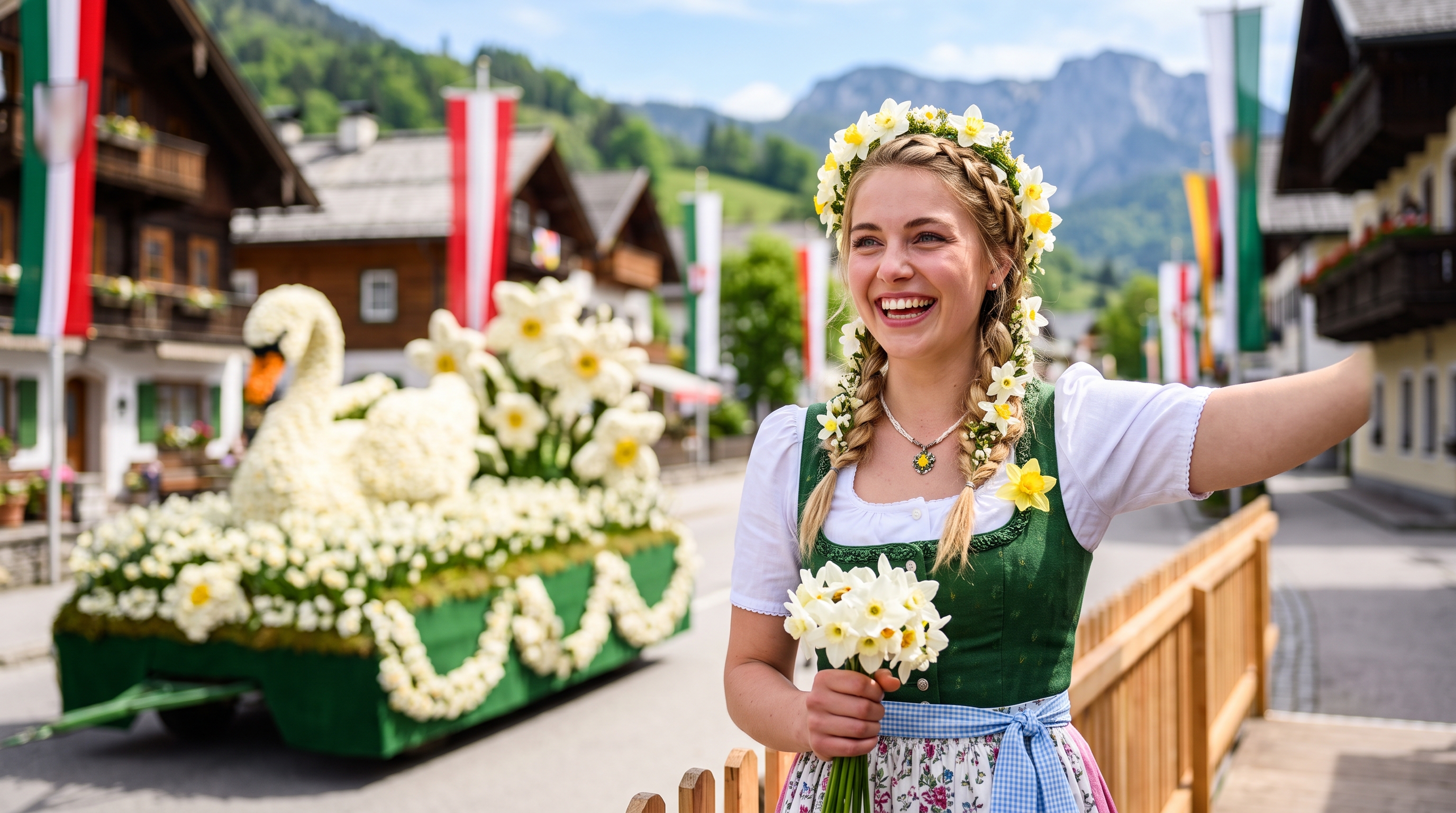 Narzissenfest 2027 in Grundlsee: Bootskorso, Programm und Tickets