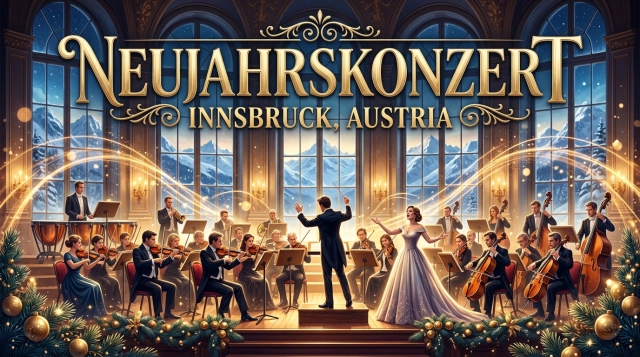 Neujahrskonzert 2027 Innsbruck – Tänze und Träume (Generalprobe 31.12.2026)