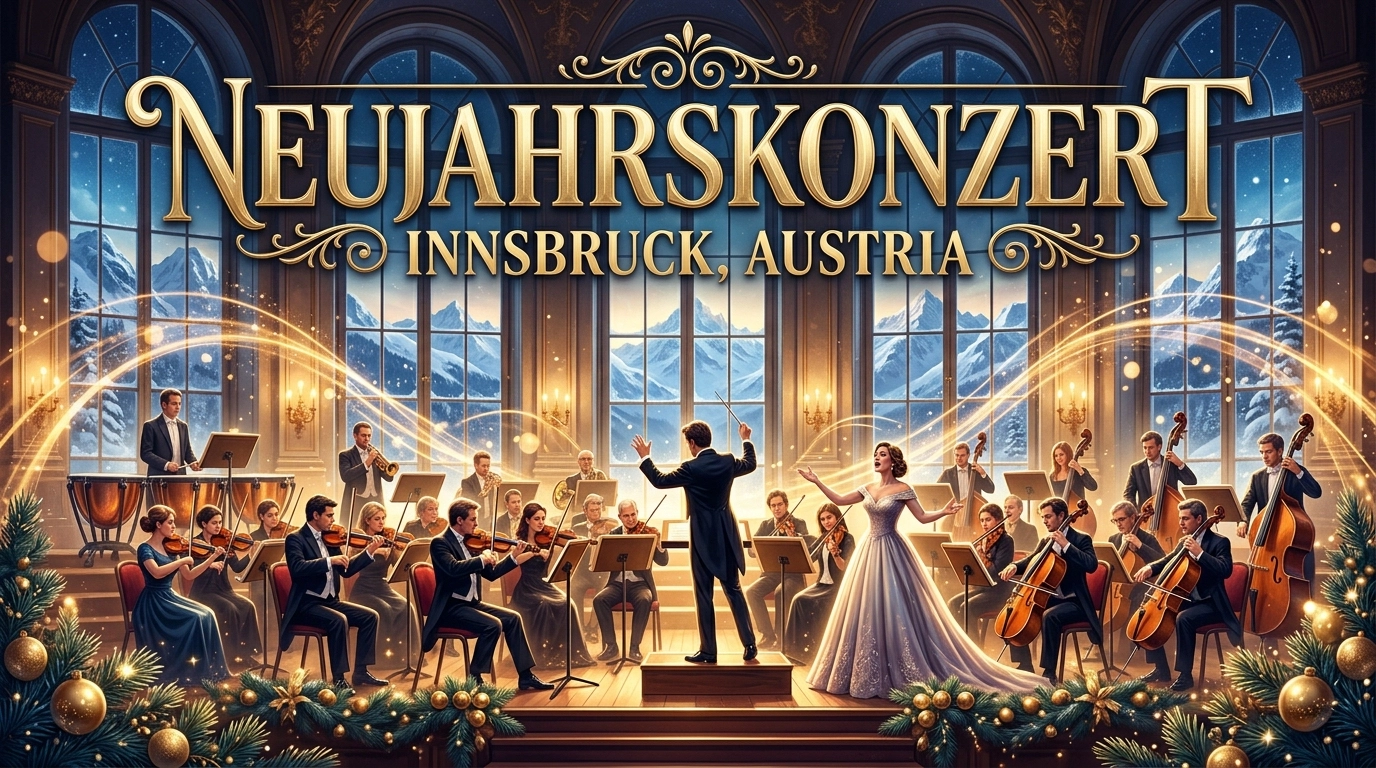 Neujahrskonzert 2027 Innsbruck – Tänze und Träume (Generalprobe 31.12.2026)