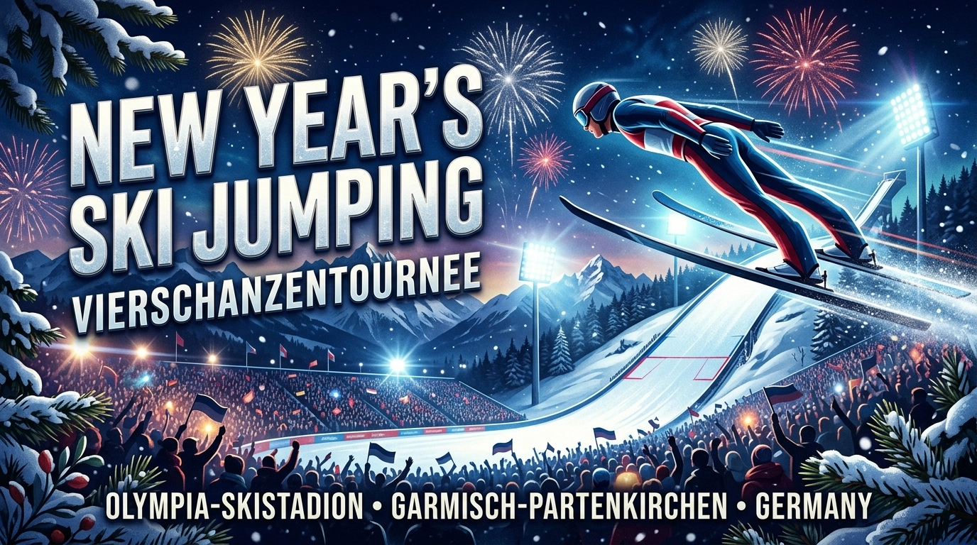 Neujahrsskispringen Garmisch-Partenkirchen 2027 – Vierschanzentournee am Fuß der Zugspitze