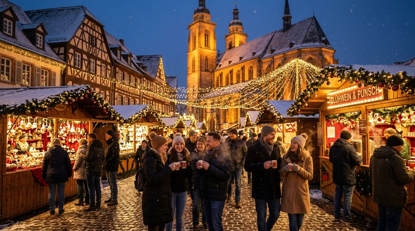 Neustadter Weihnachtsmarkt 2026 – Termine, Highlights & Kunigundenmarkt in Neustadt an der Weinstraße (Deutschland)