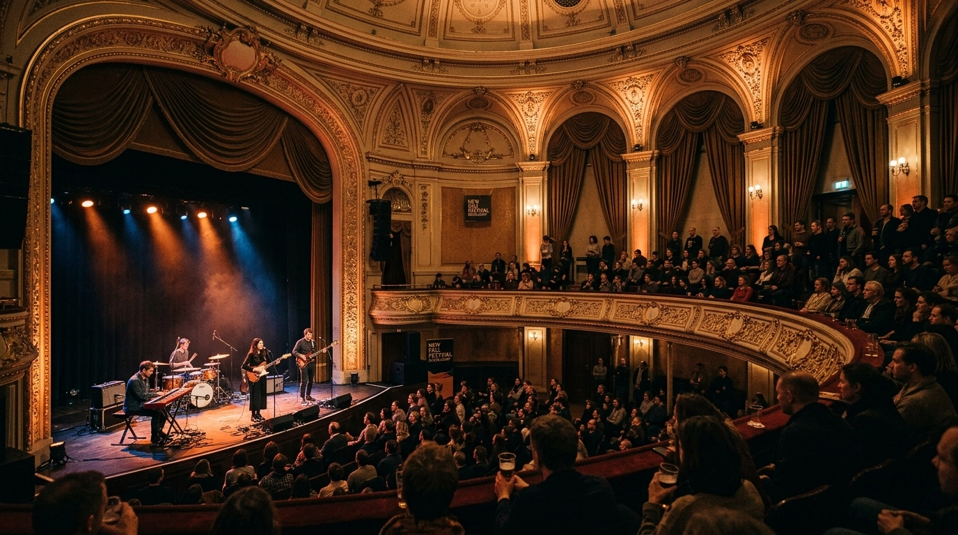 New Fall Festival Düsseldorf 2026 – Indie & Alternative Konzerte an besonderen Orten