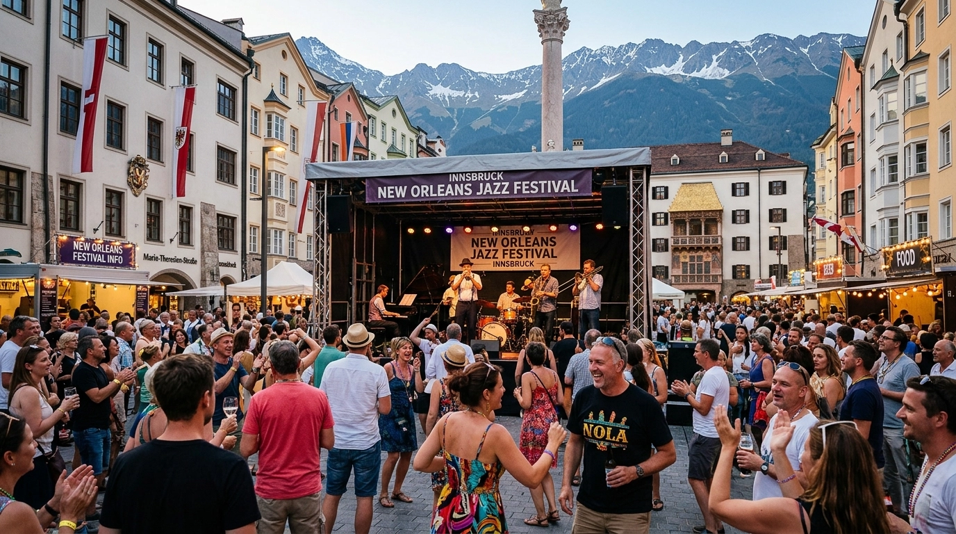 New Orleans Blues & More Festival Innsbruck 2027: Termine, Programm