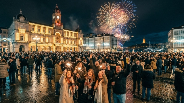 New Year's Eve in A Coruna, Spain 2026/2027: Celebrations, Program and Events