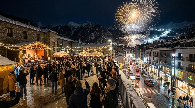 Silvester in Andorra la Vella 2026/2027 – Feiern, Ski & Shopping