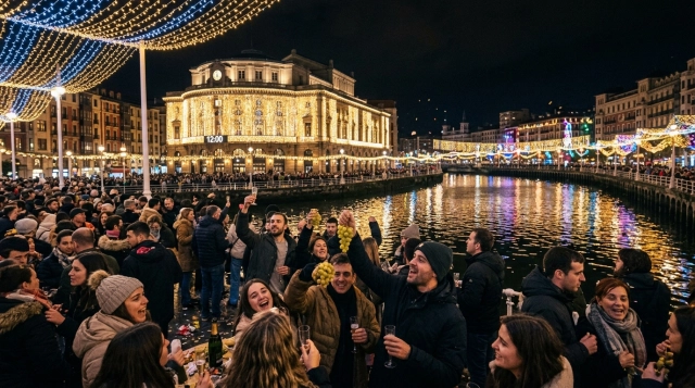 Silvester in Bilbao (Spanien) 2026/2027: Feiern & Programm